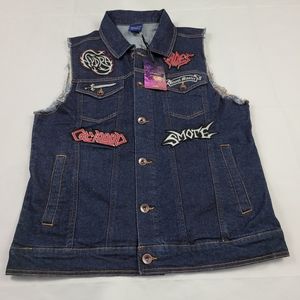 Sleeveless Jean Jacket Disney's Onward Medium